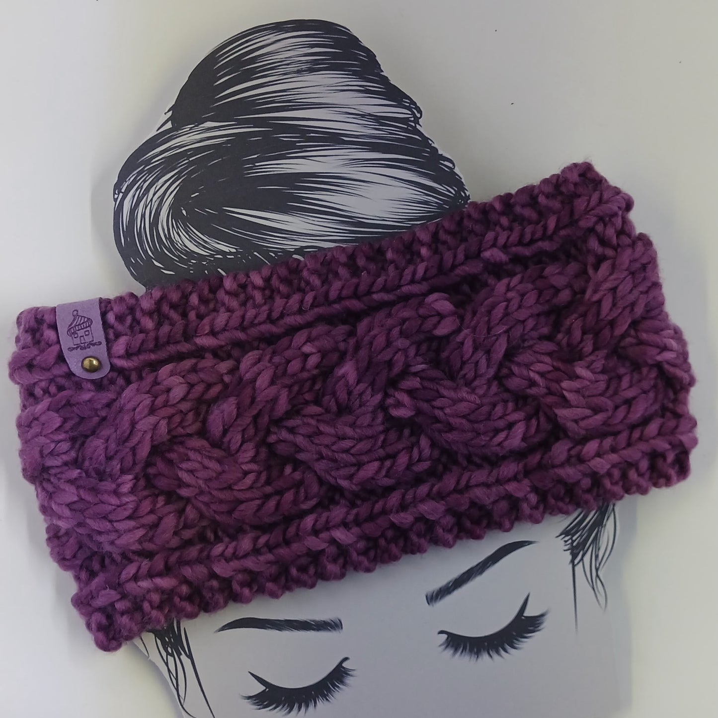 Merino wool headband