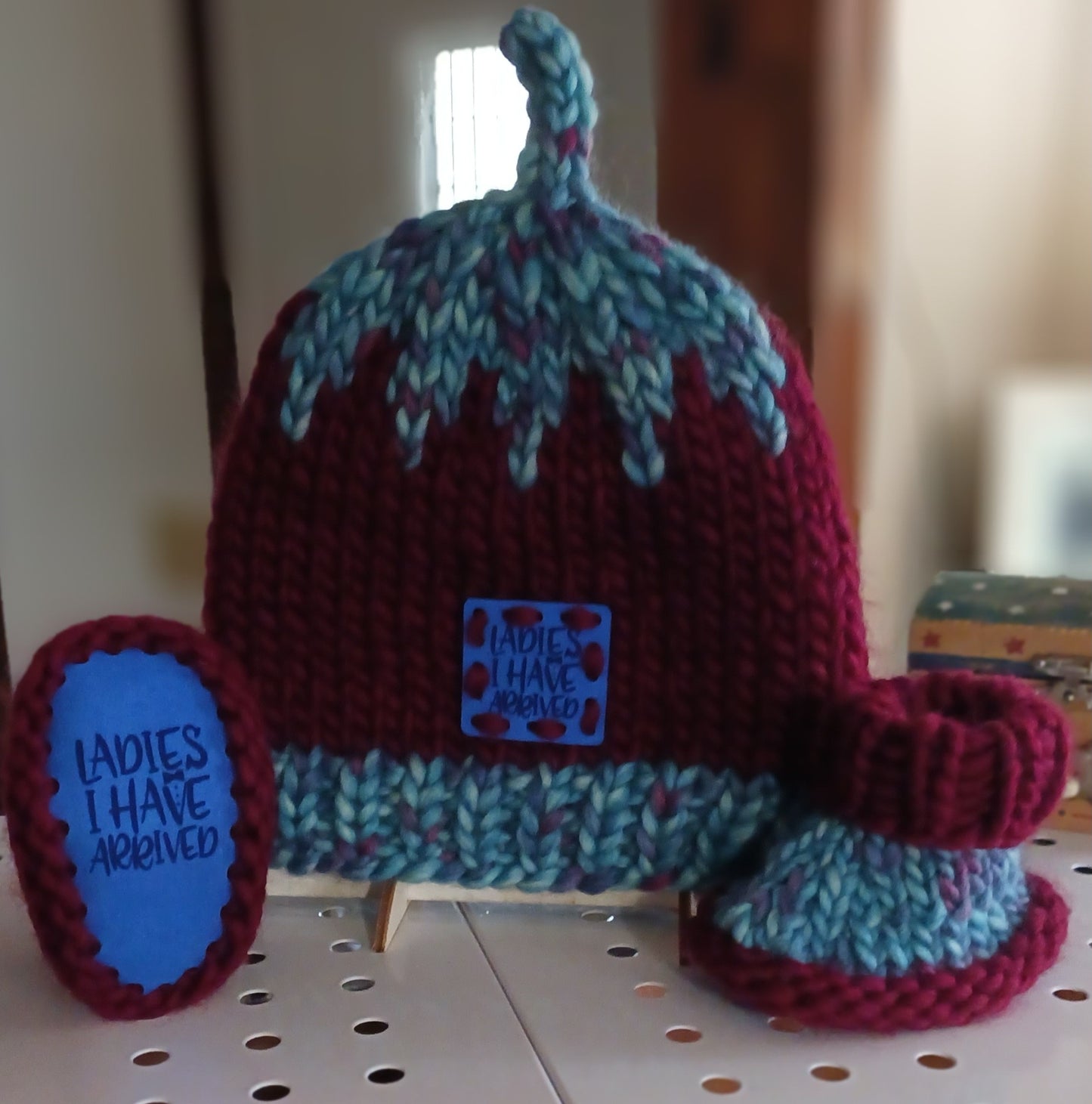 Baby bootie set