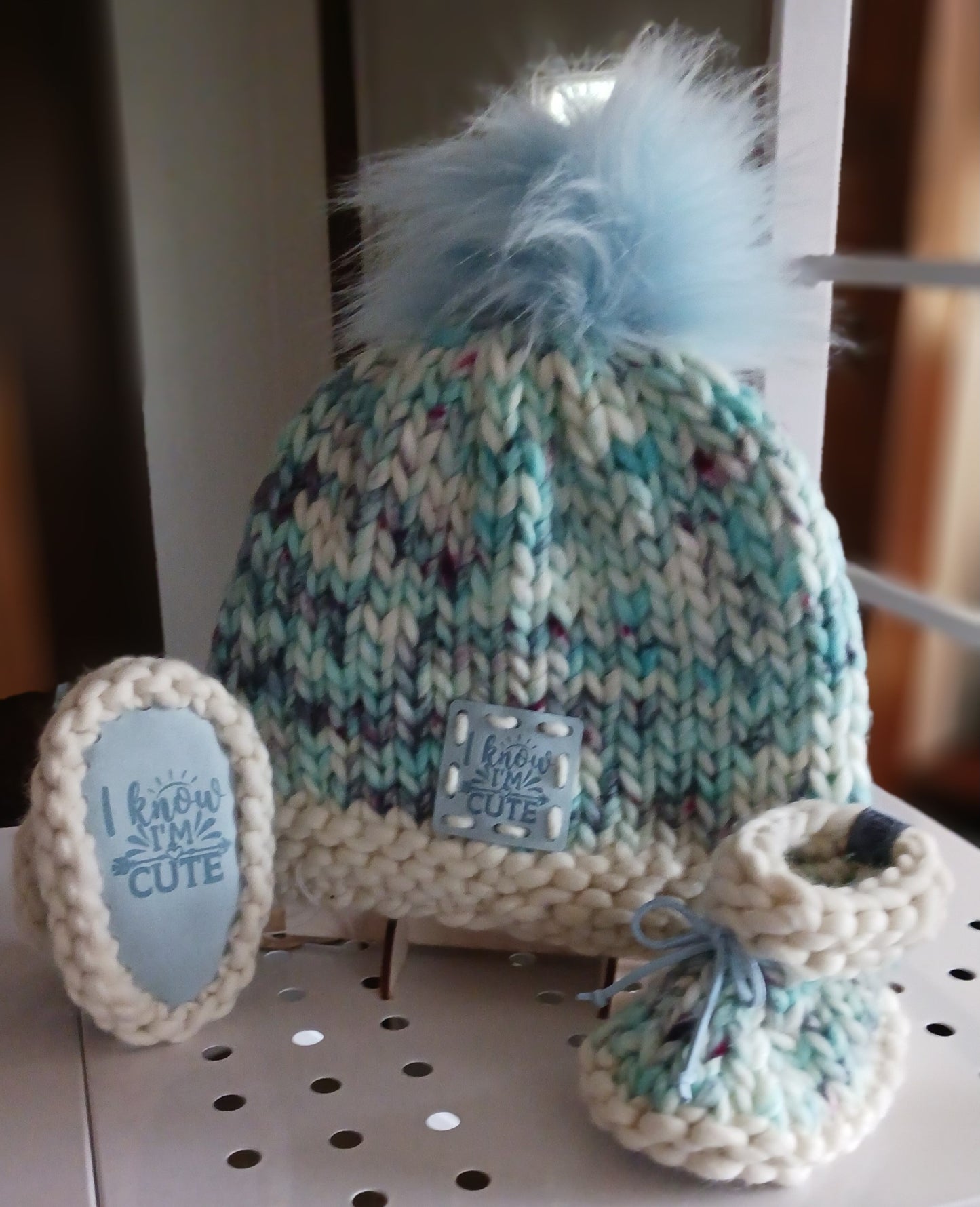 Baby bootie set