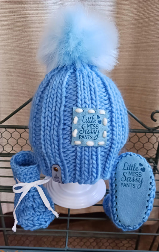 Baby Bootie Set