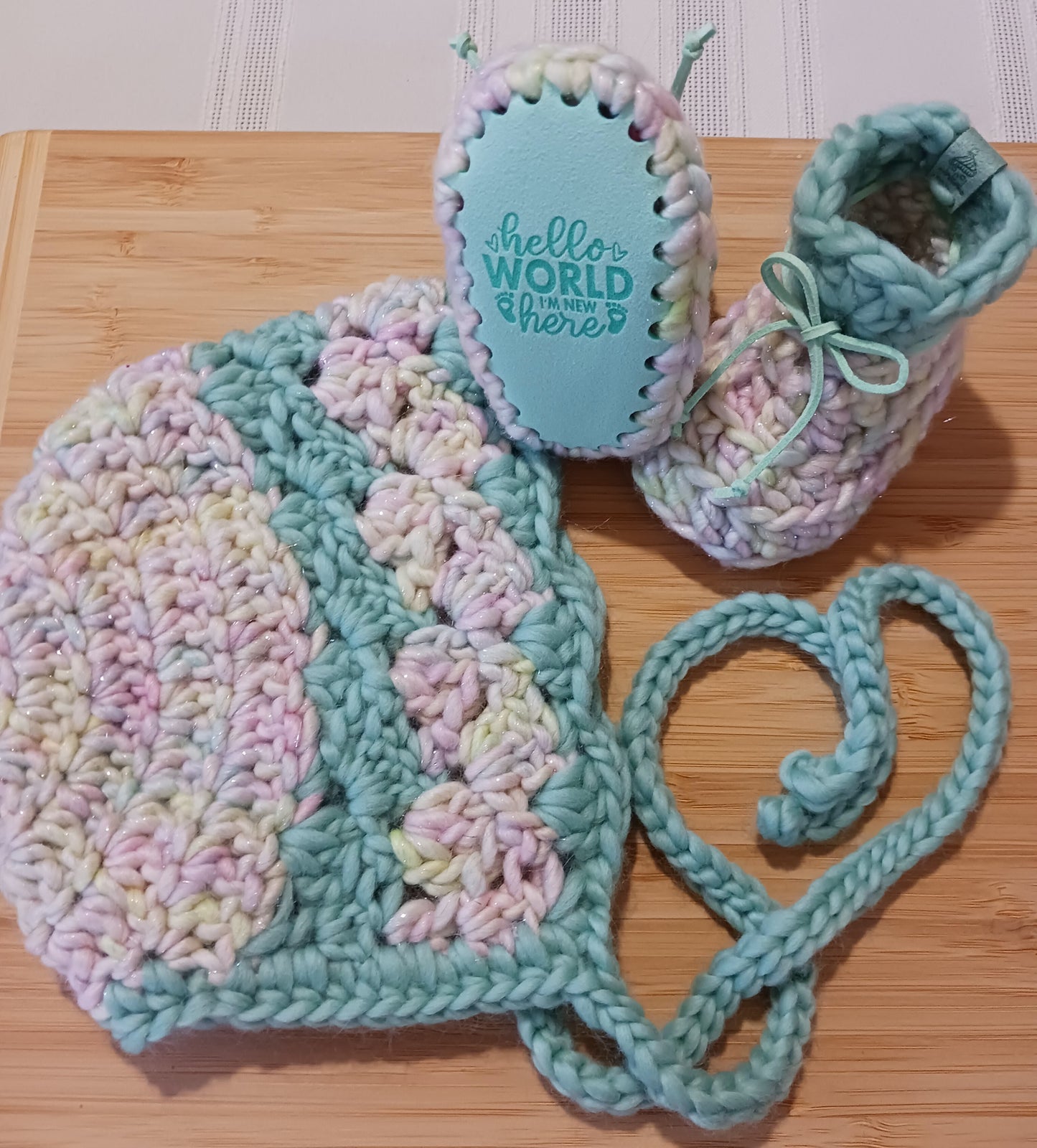 Baby Bonnet Set