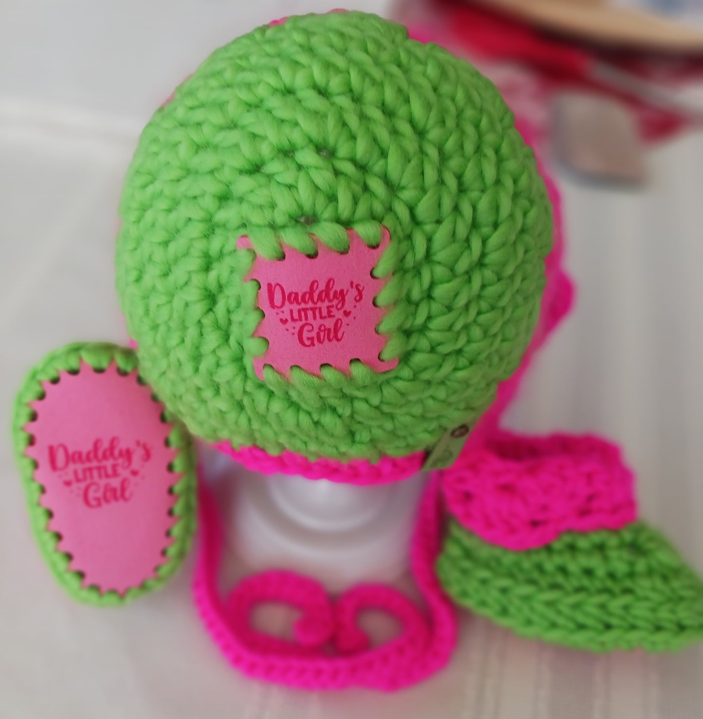 Baby Bonnet Set