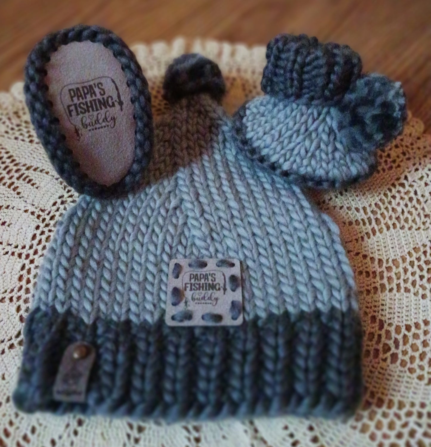 Baby bootie set